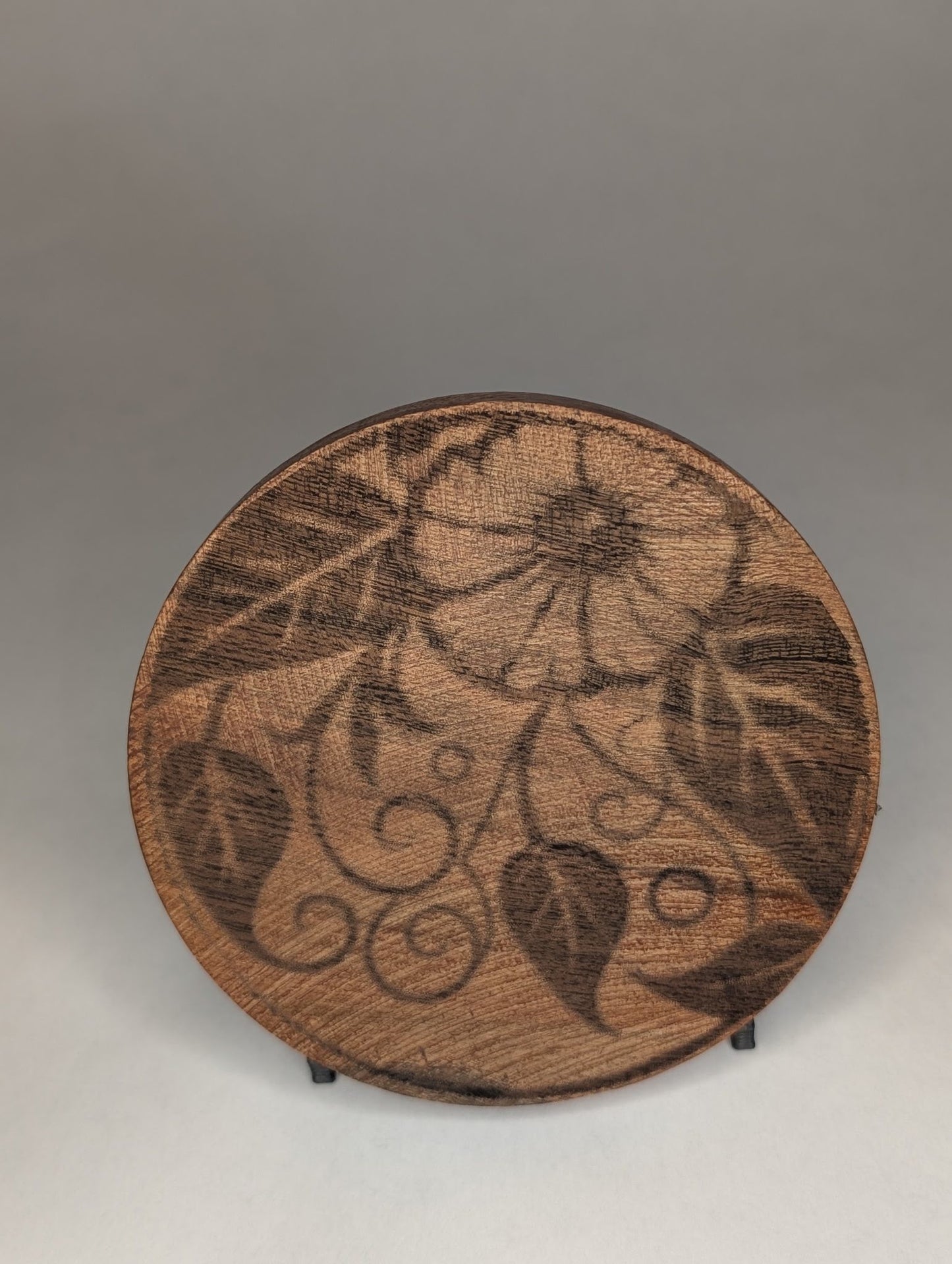 Circle Wooden Coasters set (4 pieces)