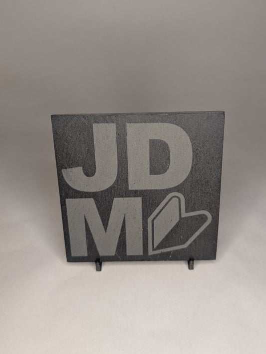 JDM Inspired Square Rock Coaster set (4 piece)