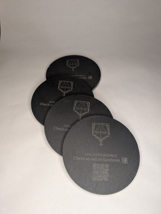 Circle Rock Coaster set (4 piece)